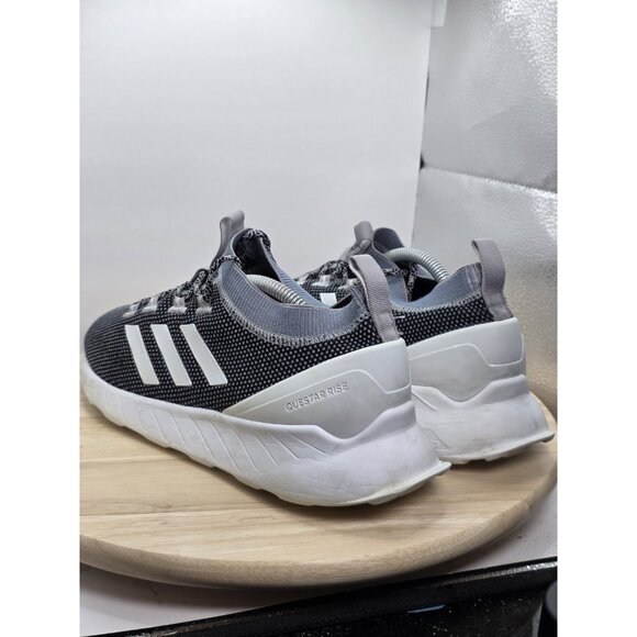Adidas Mens Questar Rise BB7184 Grey/White Running Shoes Sneakers Size 10.5 - Picture 7 of 10